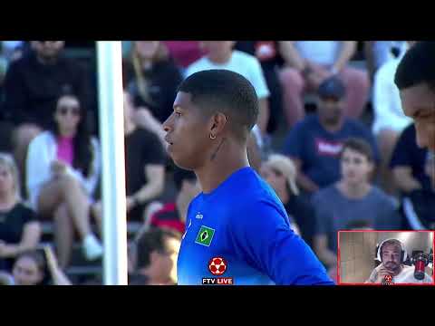 Eles deram SHOW - Índio e Felipe x Brisa e Sandrey - World Footvolley. - React FTV Ep 64