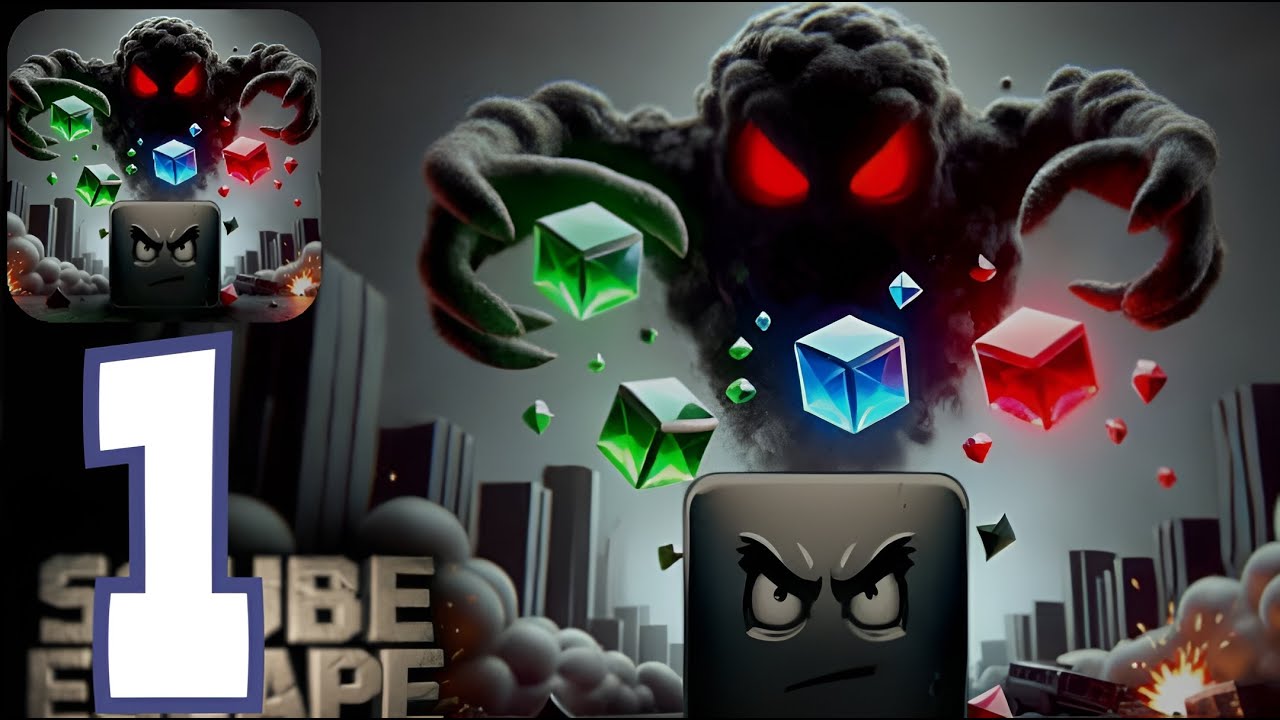 Sqube Escape | Tutorial - LEVEL 1 LEVEL 10 ( ANDROID / iOS )