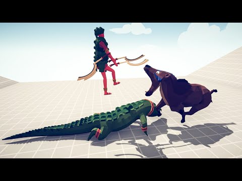 Beastmaster vs Every God - Totally Accurate Battle Simulator TABS