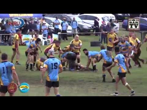 2015 NHRU Round 6 Premier 2 Highlights - Lake Macquarie v Southern Beaches