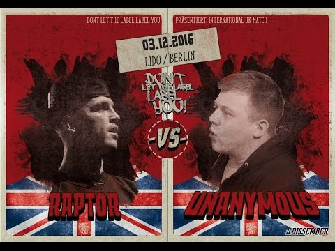 Raptor Warhurst vs Unanymous