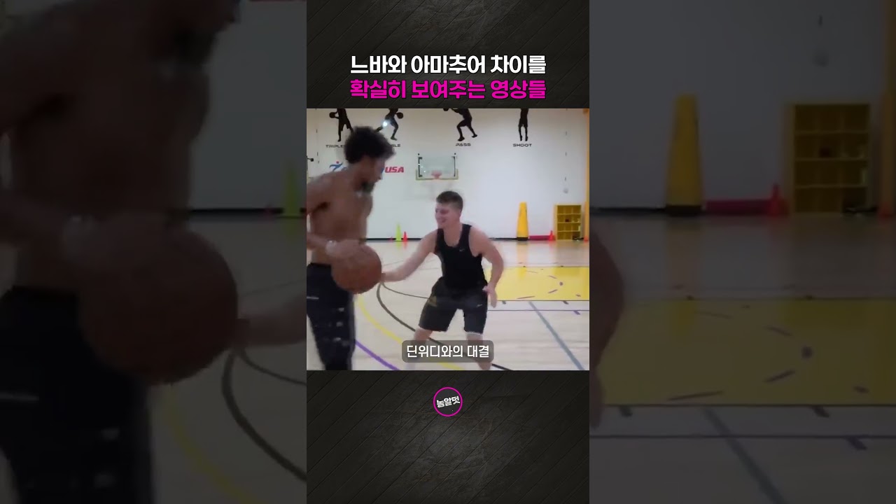 아마추어와 프로의 차이