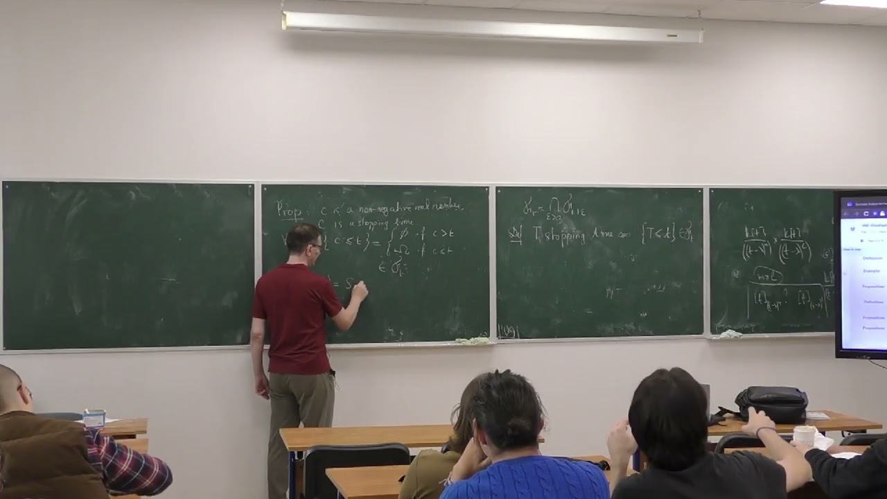 Stochastic Analysis and Applications in Finance. Lecture 2. C.J.A. Bernardin