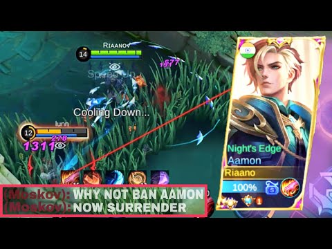 Reason Why You Need To Ban  New Buffed Aamon? 🥵 ||| Mobile Legends Bang Bang 🔥