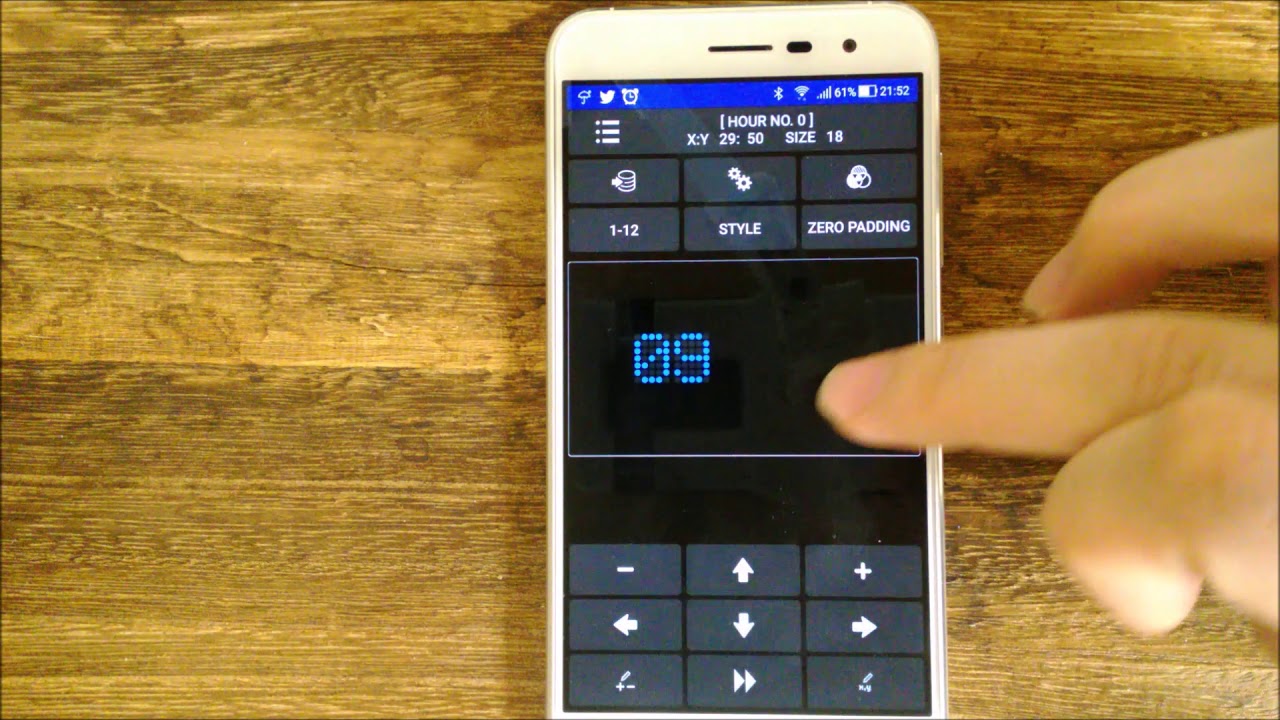 DIGITAL CLOCK MAKER [How to clock editing]