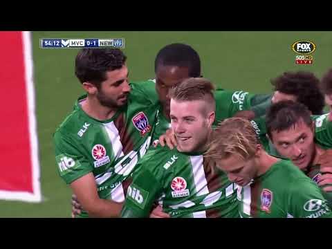 A-League 2014/15 • Rd 25 • Melbourne Victory 0-1 Newcastle Jets • Apr 10, 2015