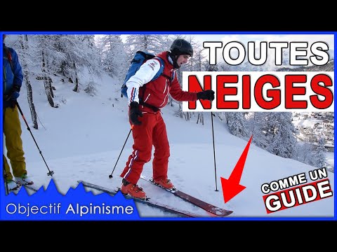 3 techniques simples de ski hors piste - avec l'ESF de Montgenèvre