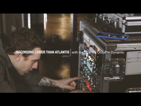 Focusrite // Recording Lower Than Atlantis with the Scarlett OctoPre Dynamic