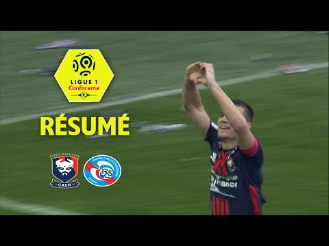 SM Caen - RC Strasbourg Alsace (2-0)  - Résumé - (SMC - RCSA) / 2017-18