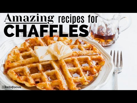 SIX CHAFFLE RECIPES | How to Make Chaffles | KETO WAFFLE | PAFFLE