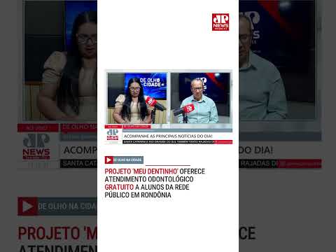 Projeto “Meu Dentinho” leva atendimento odontológico gratuito a crianças em Rondônia