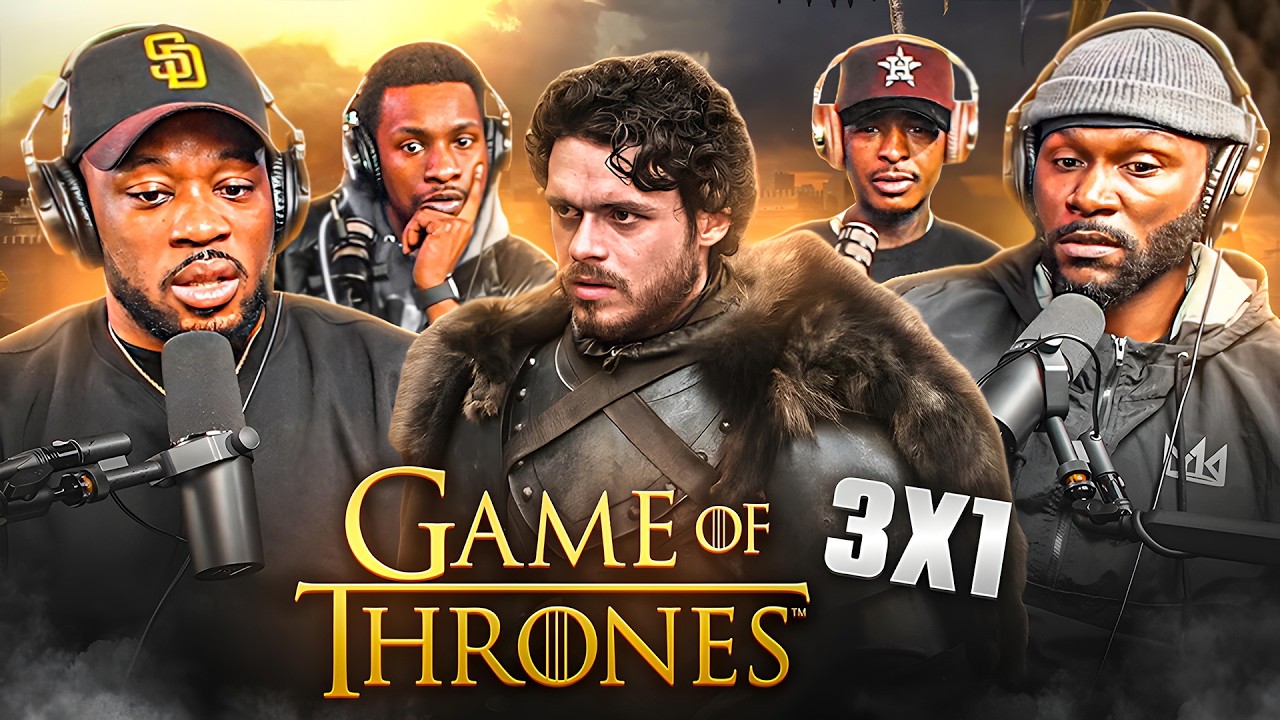 GAME OF THRONES GROUP REACTION w/ FIRST TIME WATCHERS 3X1 "Valar Dohaeris"