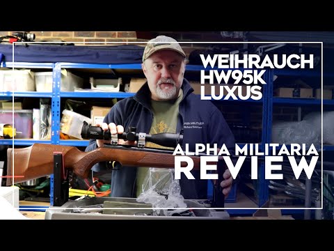 Weihrauch HW95K Luxus Review & Test -  the best break barrel springer?
