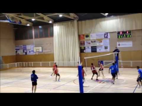 Voleibol -  CV Els Monjos "B"  3 - AE Carles Vallbona 2