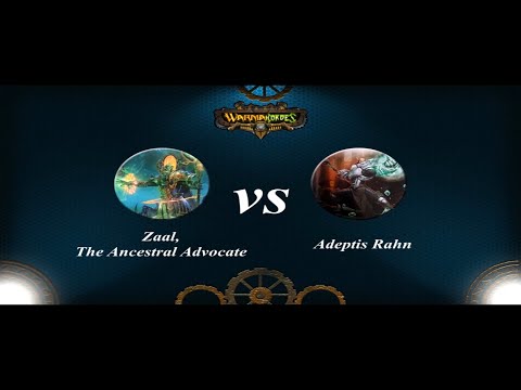 Episode 3 Steel Marrakos. Skorne Zaal2 VS Retribution os Scyrah Adeptis Rahn