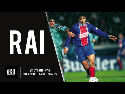 Rai ● Skills ● PSG 1-0 Dynamo Kyiv ● Champions League 1994-95