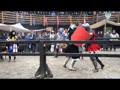 grod byczyna turniej rycerski pojedynek