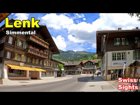 Lenk Schweiz 4K Wunderschöner Ort im Simmental