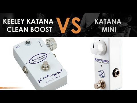 Keeley Katana Clean Boost V1 Serial H4299 Early Version image 10