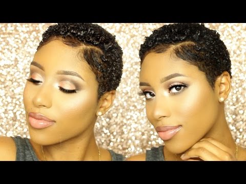 How To Define Curls for Short Natural Hair | TWA