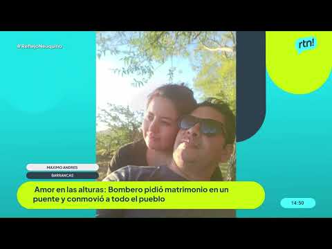 #reflejoneuqino  BARRANCAS ¿TE CASARÍAS CONMIGO?  PIDIÓ MATRIMONIO EN UN PUENTE Y EMOCIONÓ A TODOS