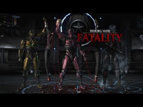 Mortal Kombat XL......Triborg Vs Cassie Cage