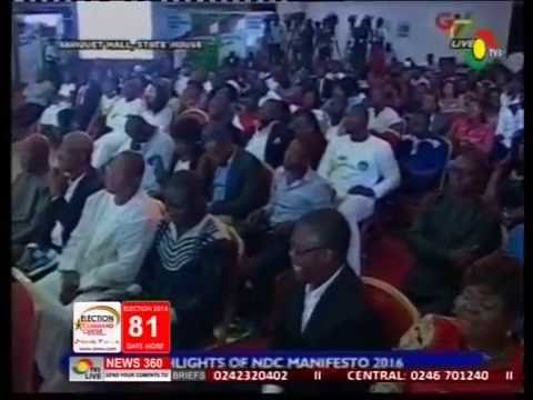 NDC is expecting over 50000 supporters at the campaign launch at Sunyani - 15/9/2016