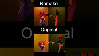 Jax shooting Ragatha TADC EP6 scene | ORIGINAL VS REMAKE