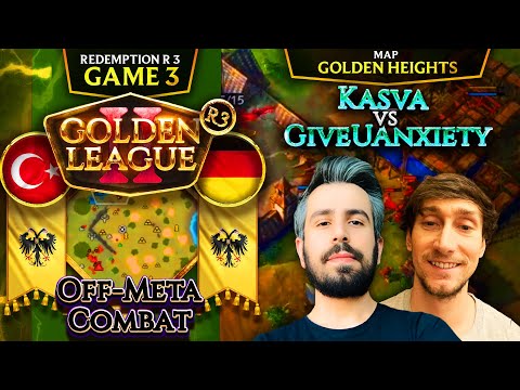 ⭐Kasva vs GiveUAnxiety G3 - Golden League II - Off-Meta Combat