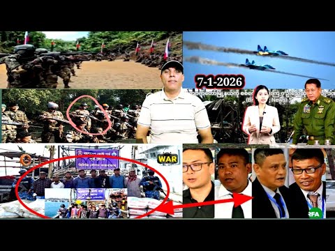 6 January 2026 Rohingya Breaking New ARSA VS AA From Kingdom of Arkan Tv Live Stream