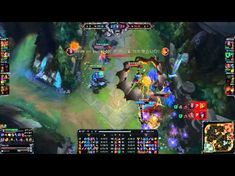 SKT T1 Faker - LeBlanc vs Syndra - KR LOL SoloQ Highlights.mp41.mp4 Highlight League of Legends