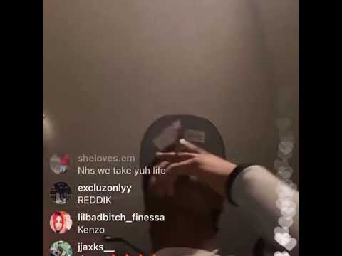NH$ JayJay listening to duvy on ig live