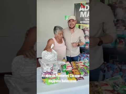 Gestión Alejandro Ballesteros - Alcalde de Monterrey Casanare. #Gestion #Mercado #AdultoMayor