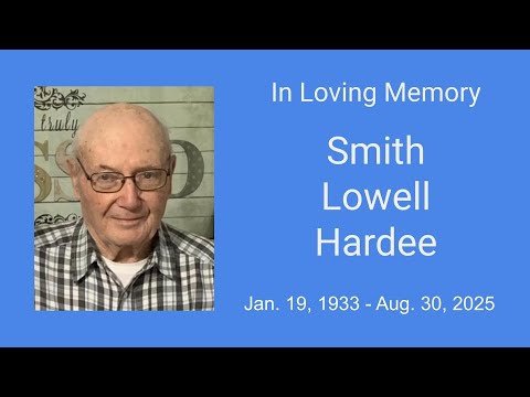 Smith Lowell Hardee Memorial Service