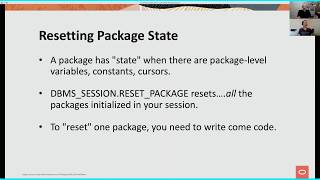 How to reset/clear Oracle session state | Office Hours