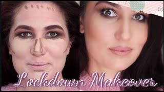 LAZY AF LOCKDOWN EASTER GLAM ON MY SISTER!