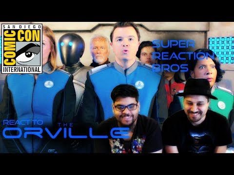 SUPER REACTION BROS REACT & REVIEW The Orville Comic Con Official Trailer!!!!