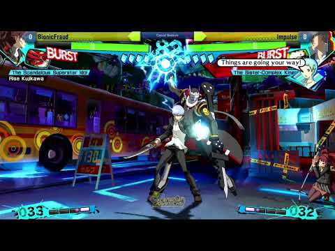 Okizeme #4 Casuals - P4U - BionicFraud (Rise) vs Impulse (Yu)