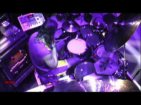 Danny Carey Drum Cam [Triad] (Live 2002) [AI Enhanced] 1080 HD