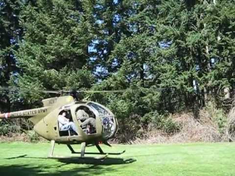 US Army Loach OH-6 Helicopter Vietnam War Era