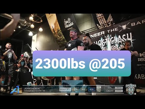 The Best Powerlifting Performance of All Time: John Haack 2300 @ 205