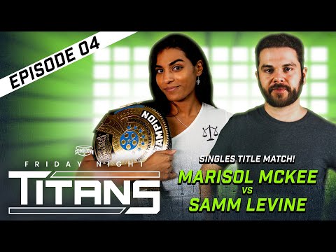 Friday Night Titans #4 | McKee vs Levine! SINGLES TITLE MATCH - World Championship of Movie Trivia