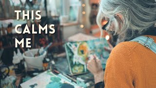 How I Use Art Journaling to Calm My Nervous System