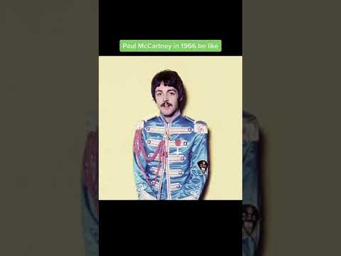 Paul McCartney in 1966 be like #shorts