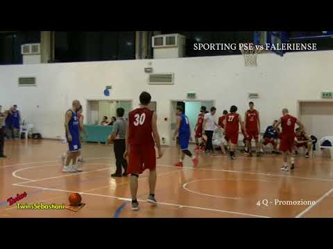 4°Q SPORTING PSE vs FALERIENSE 01/12/2017 Basket Promozione