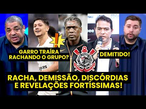 RACHOU? “O BICHO TÁ PEGANDO no CORINTHIANS! A INFORMAÇÃO é…” MARCELO PAZ DEMITIDO | GARRO TRAÍRA?