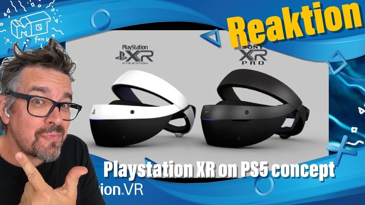 mo fun VR - PlayStation XR™ The future of Virtual Reality on PS5 concept ._. mo Reaktion / deutsch
