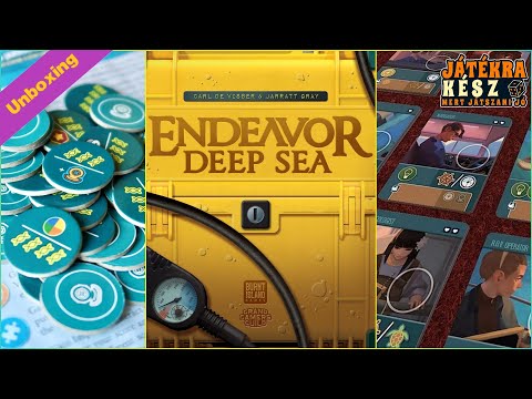 Endeavor - Unboxing - Játékra kész / Play Right Away
