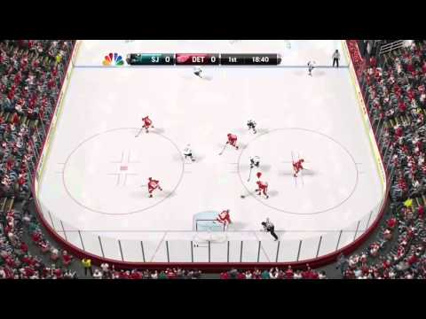 NHL 15: Overhead Camera