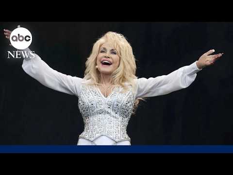 Tributes pour in across the world for Dolly Parton